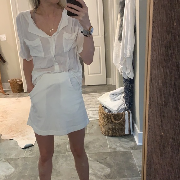 Free People Tops - Free People linen white top